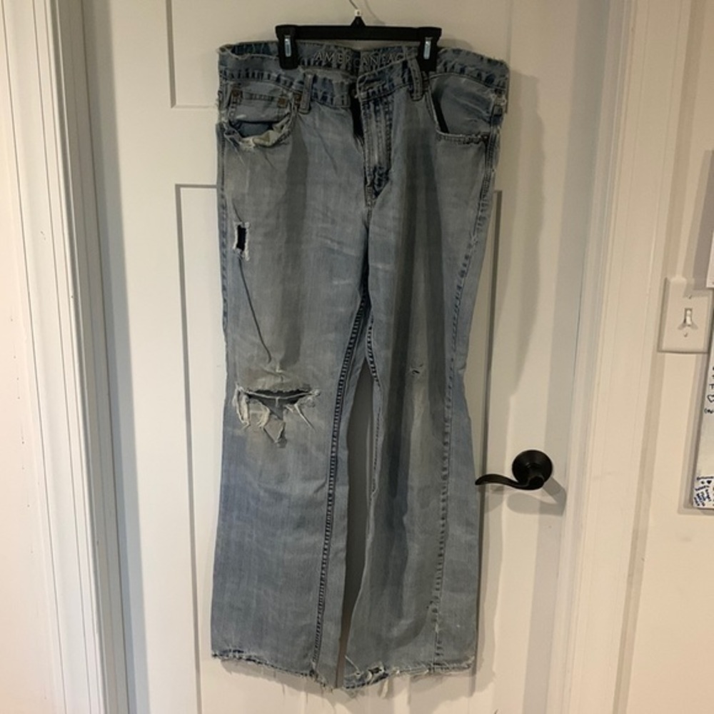American eagle  vintage men’s jeans size 36,34 boot cut
